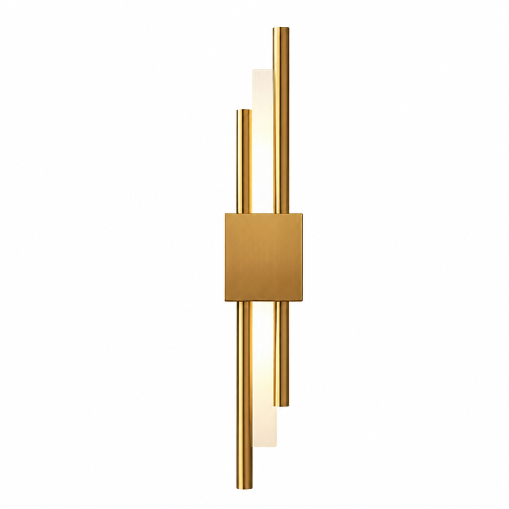 The Aldrin Gold Bar Wall Sconce