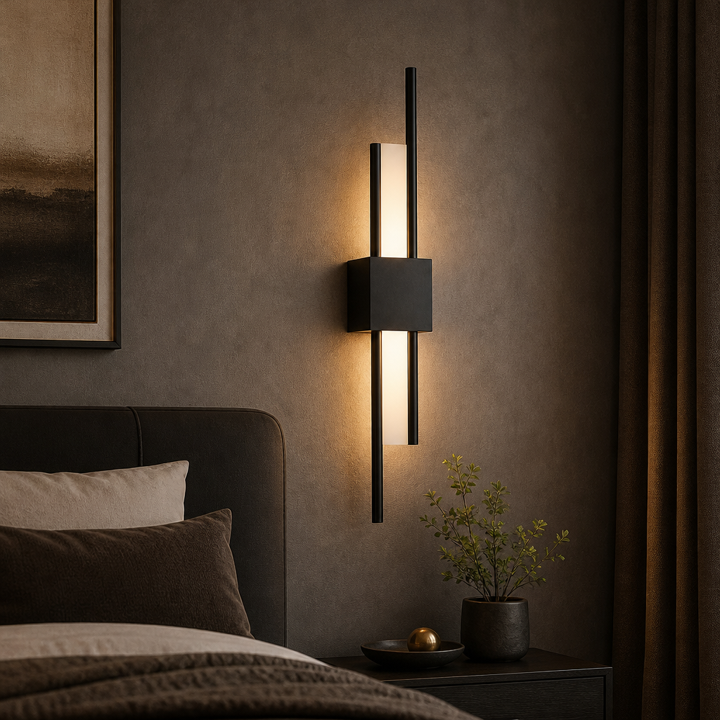 The Aldrin Gold Bar Wall Sconce