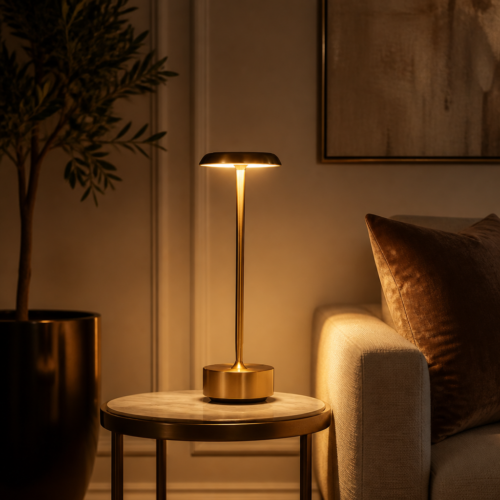 The Velvet Glow Table Lamp