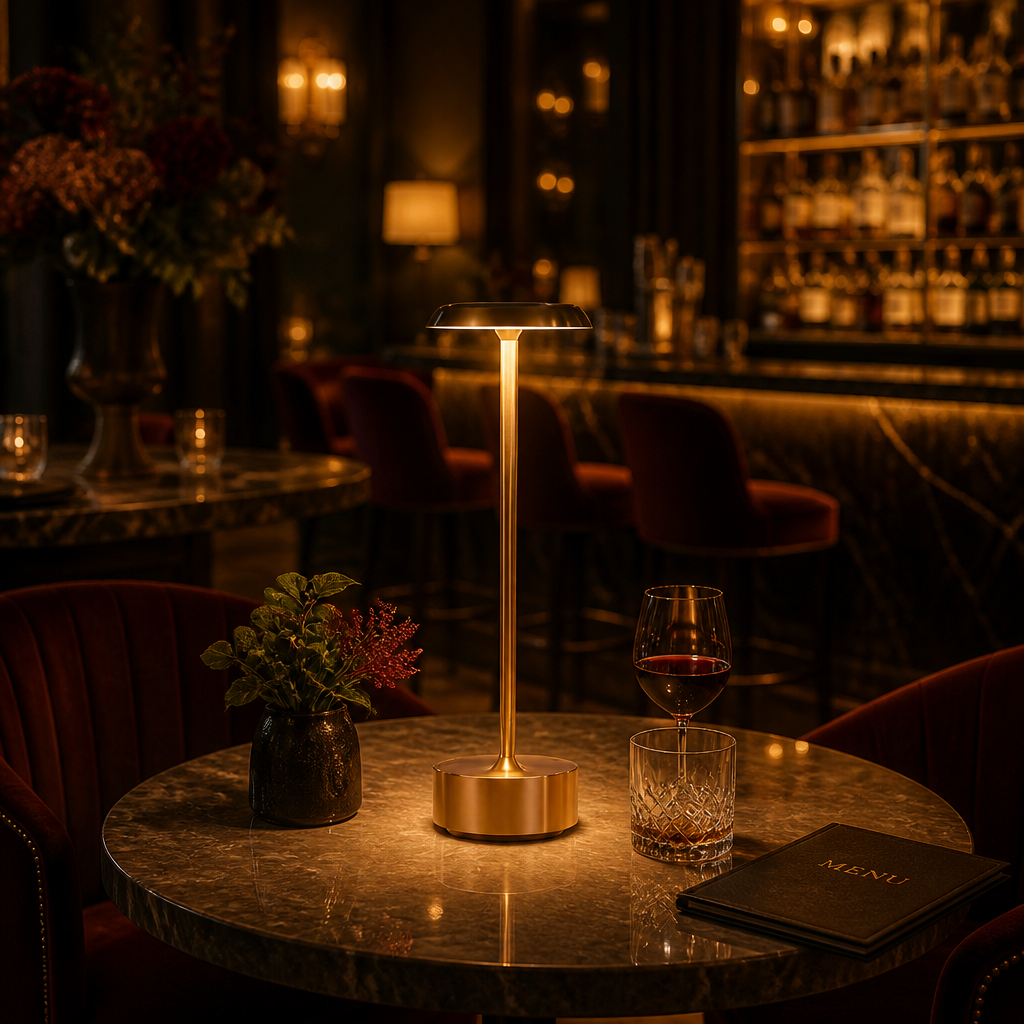The Velvet Glow Table Lamp