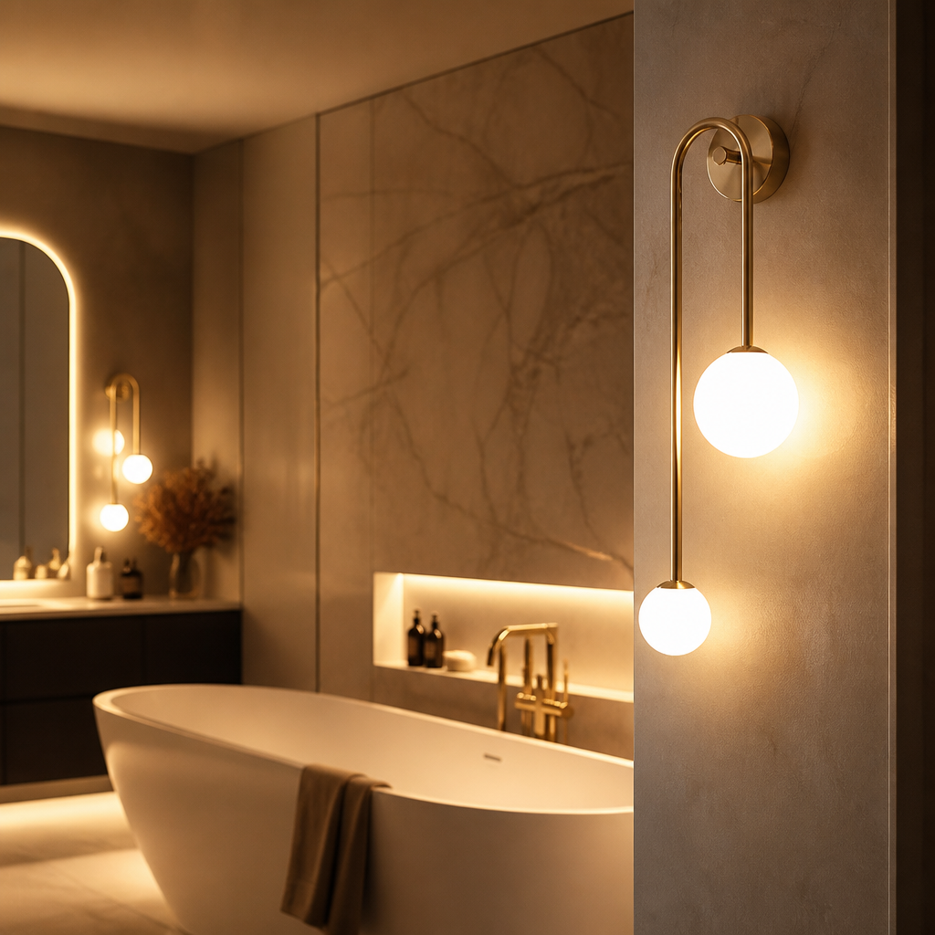 The Eragon Modern Gold Wall Sconce