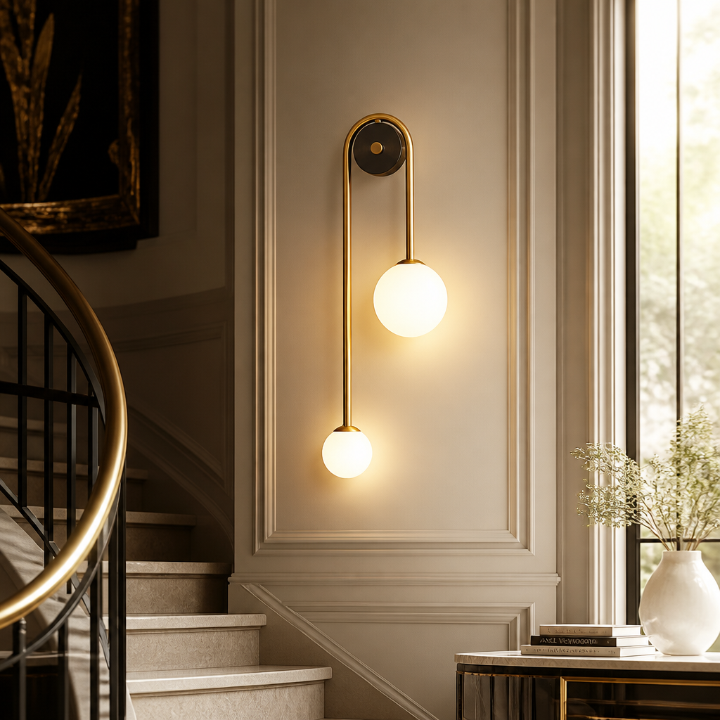 The Eragon Modern Gold Wall Sconce