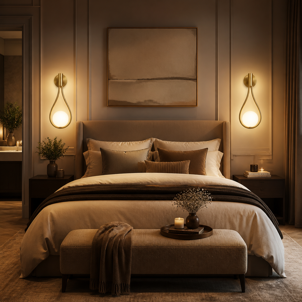 The Seraphina Modern Teardrop Wall Sconce