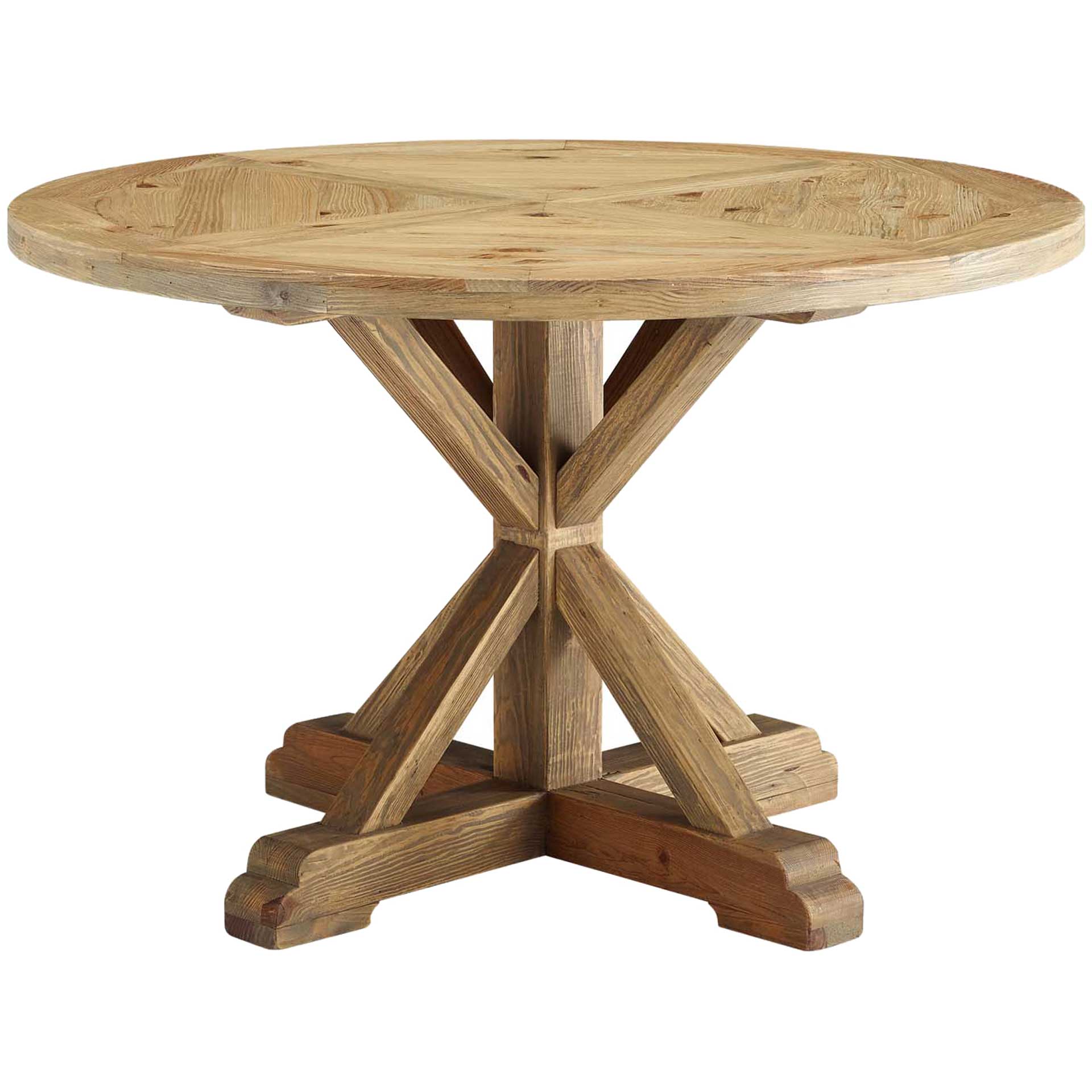 Round Pedestal Dining Table