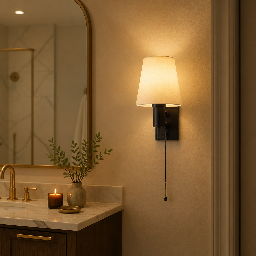 The Ashford Pull-Chain Sconce