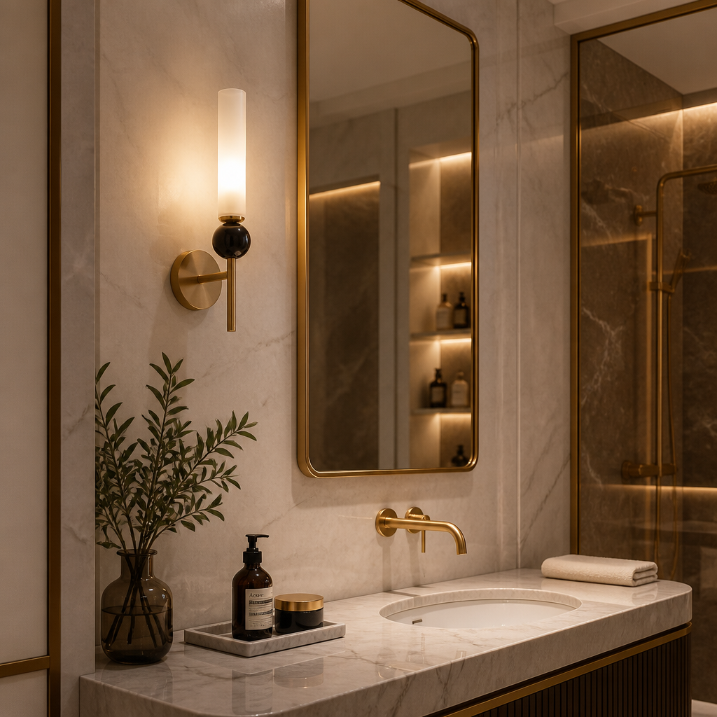 The Odyssey Marble Sconce Wall Light