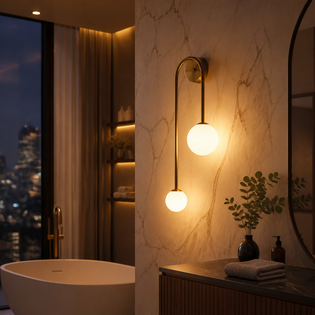 The Eragon Modern Gold Wall Sconce