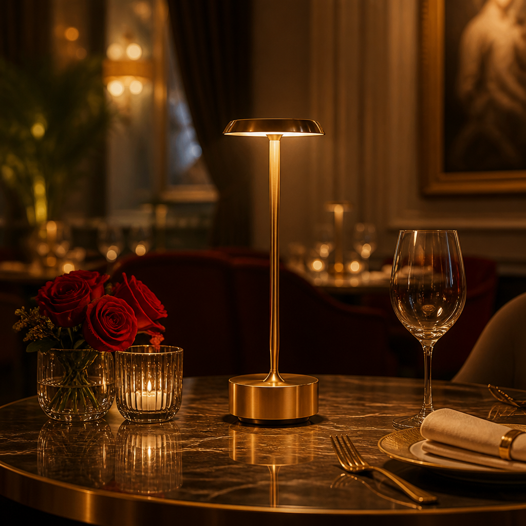 The Velvet Glow Table Lamp