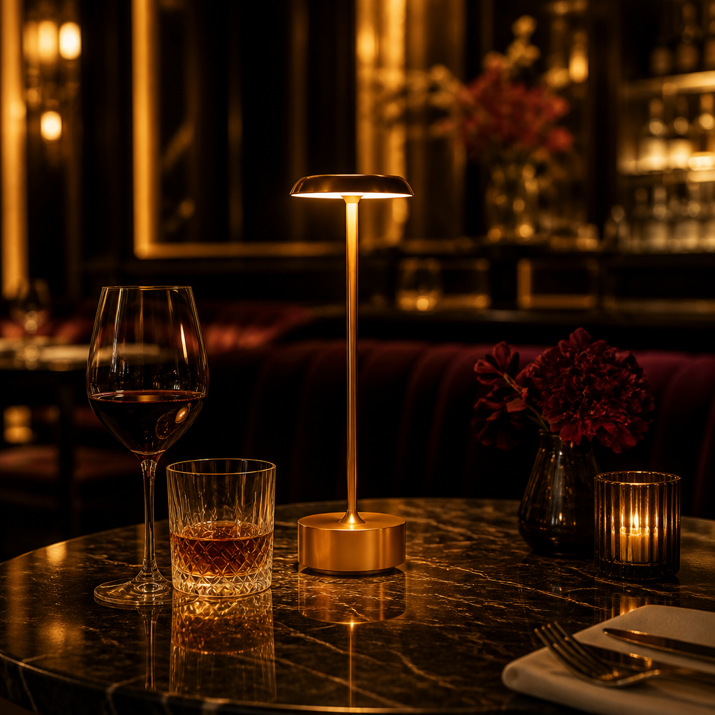 The Velvet Glow Table Lamp