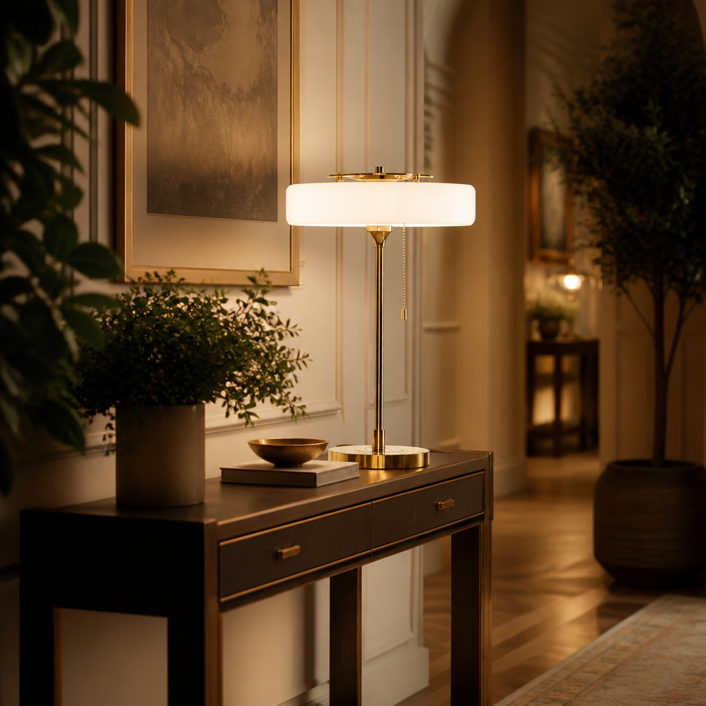 The Opaline Luminary Lamp