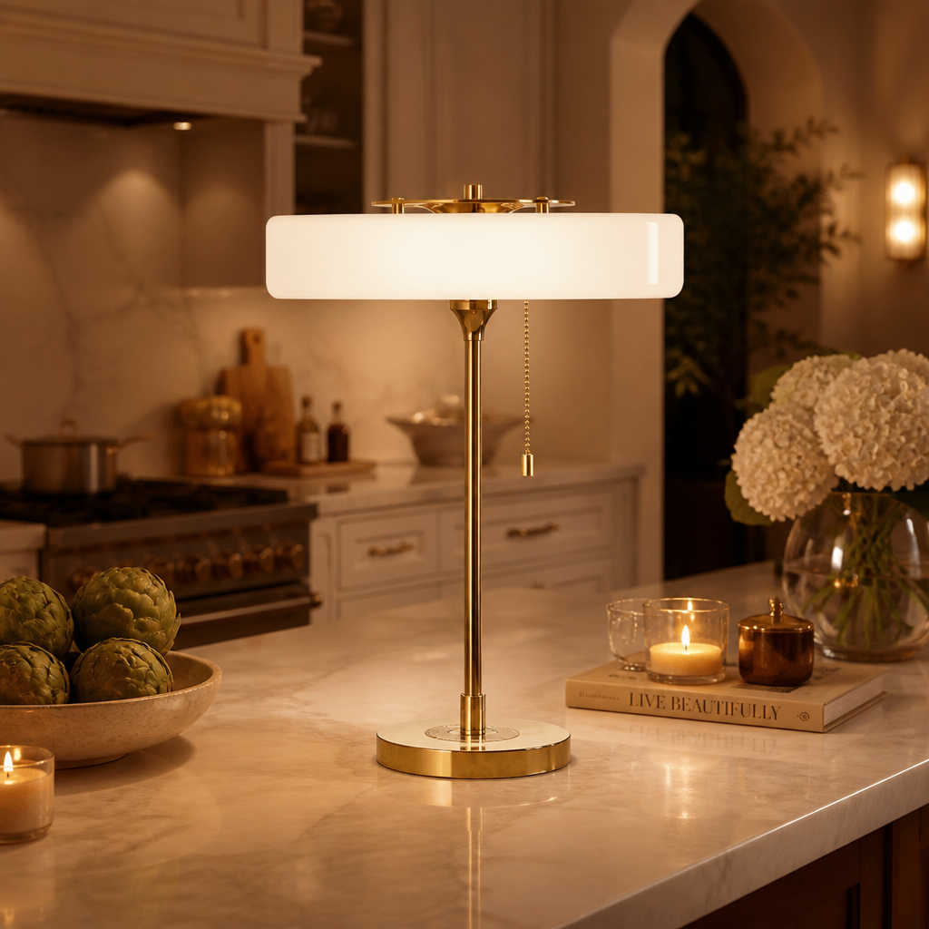 The Opaline Luminary Lamp
