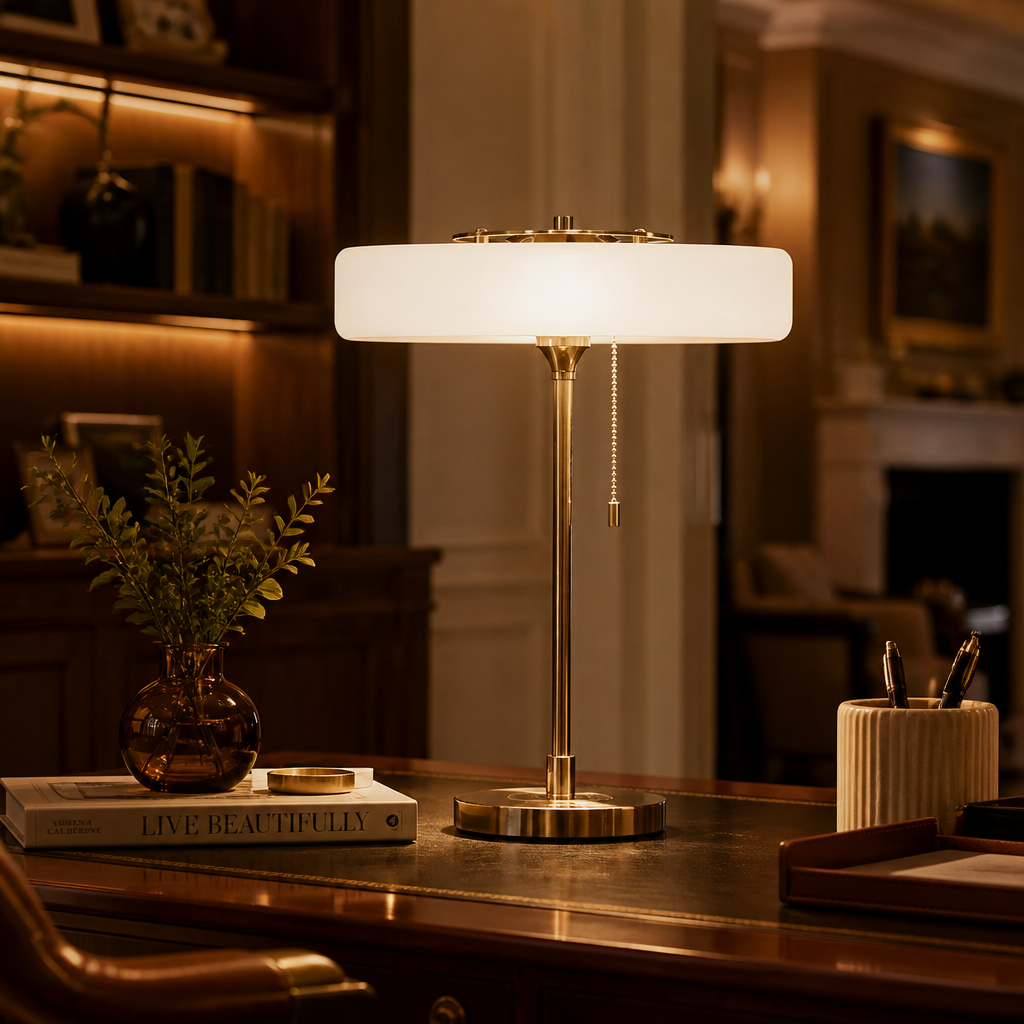 The Opaline Luminary Lamp