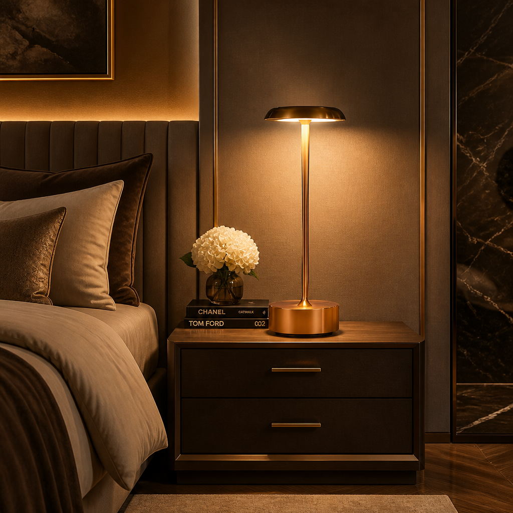 The Velvet Glow Table Lamp