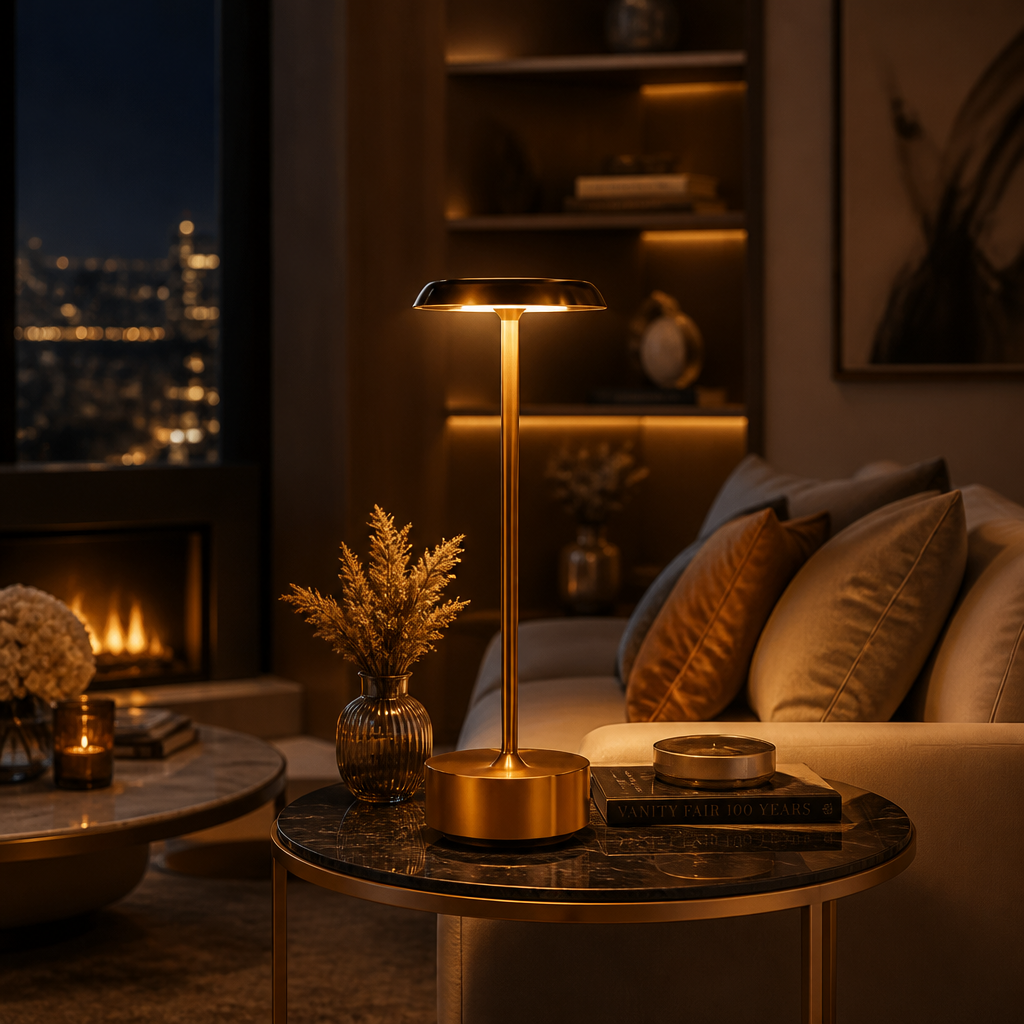 The Velvet Glow Table Lamp
