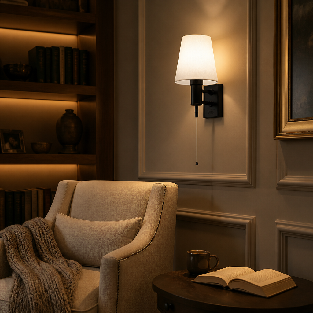The Ashford Pull-Chain Sconce