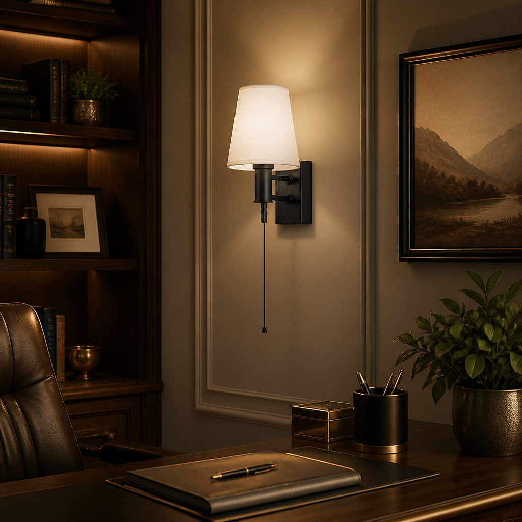 The Ashford Pull-Chain Sconce