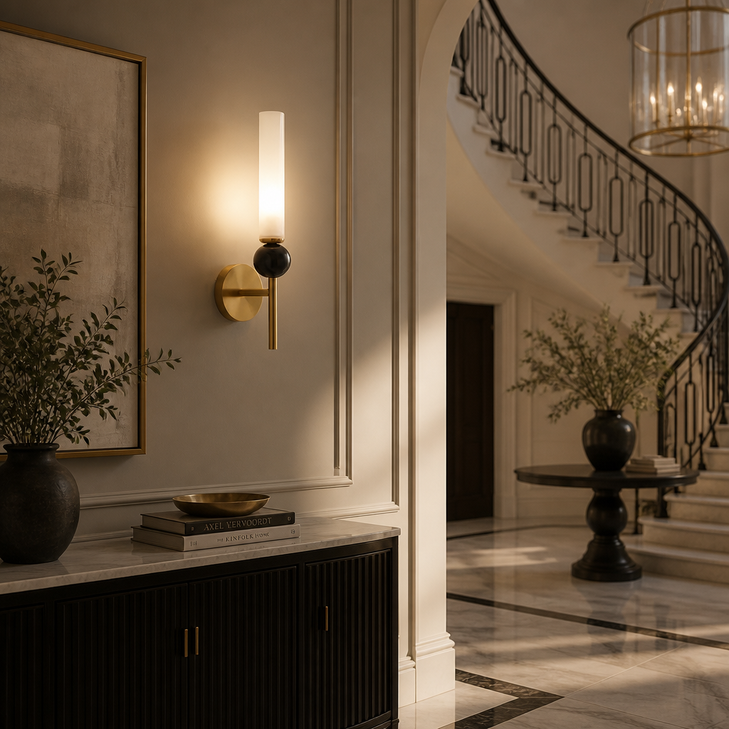 The Odyssey Marble Sconce Wall Light