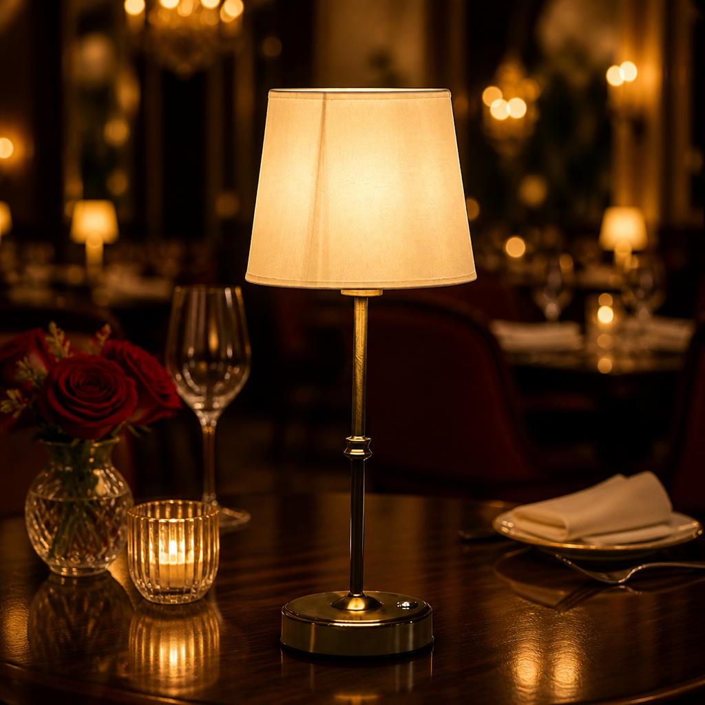 The Verona Slimline Cordless Lamp