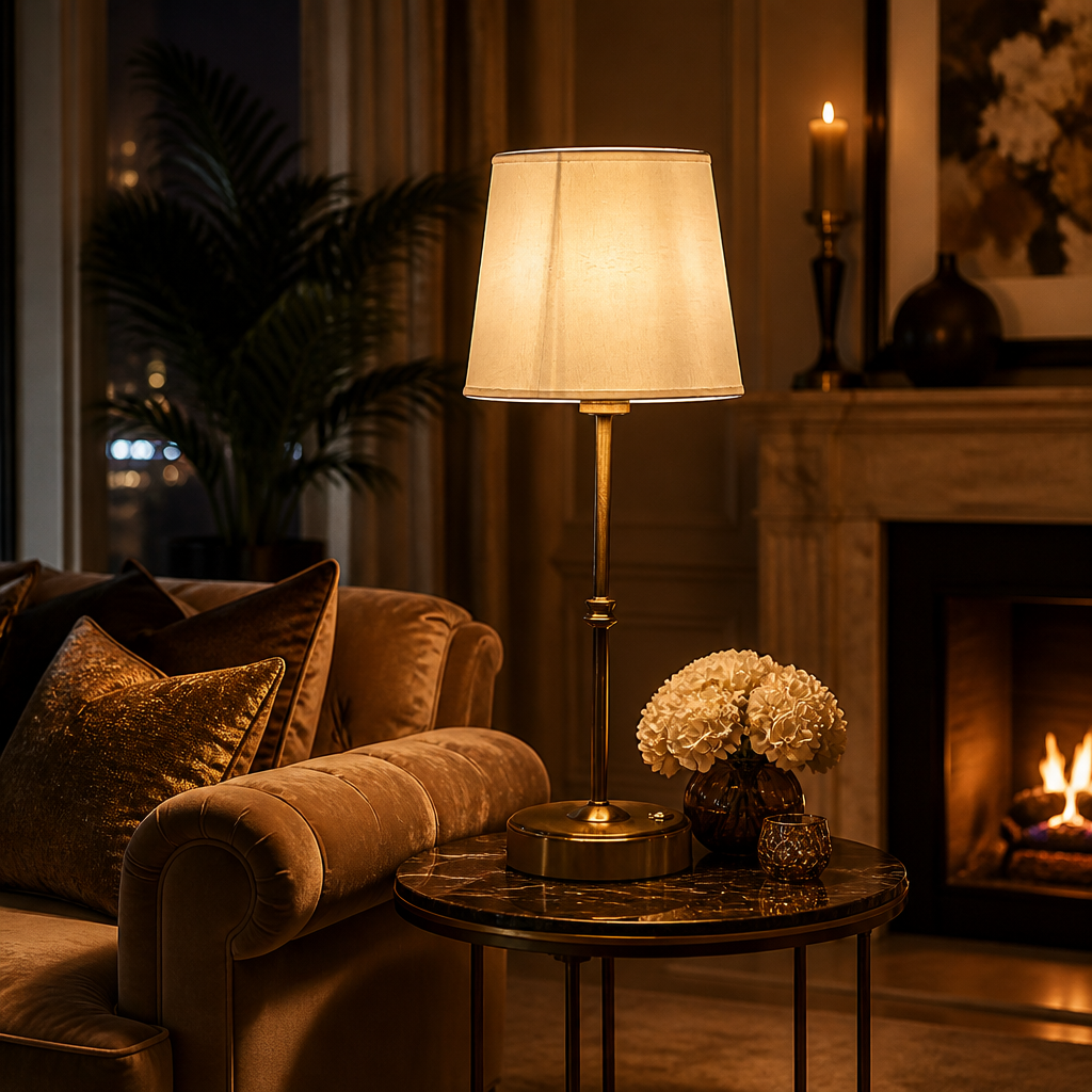 The Verona Slimline Cordless Lamp