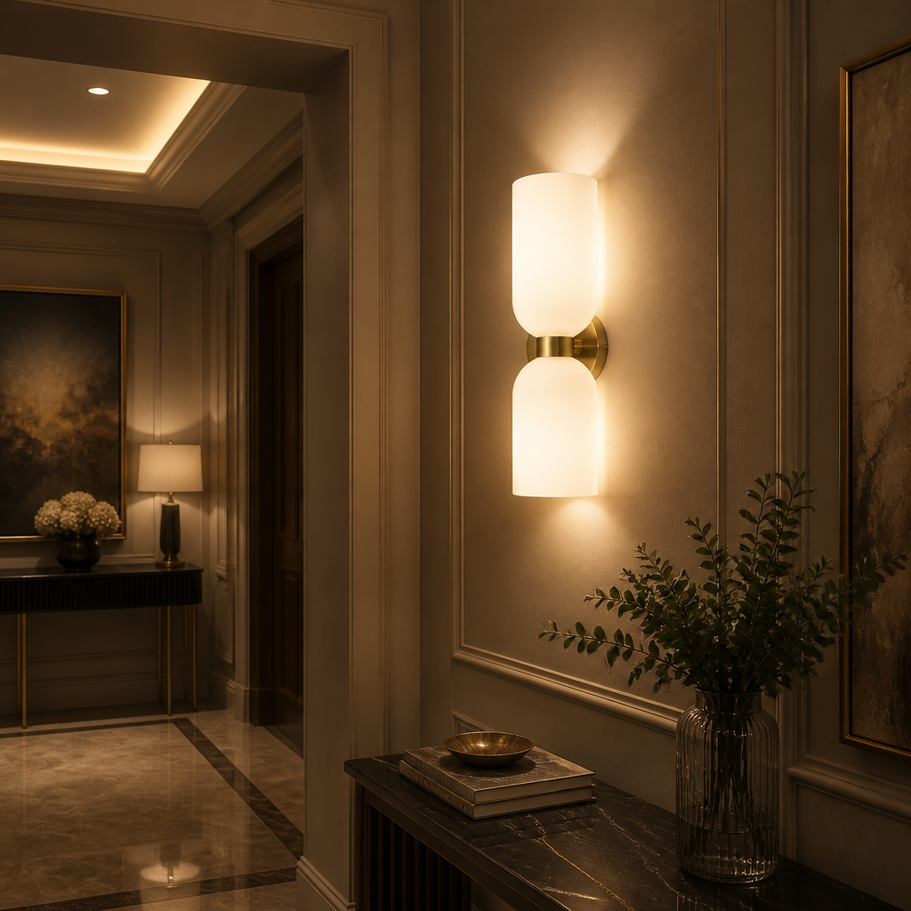 The Solstice Hourglass Sconce