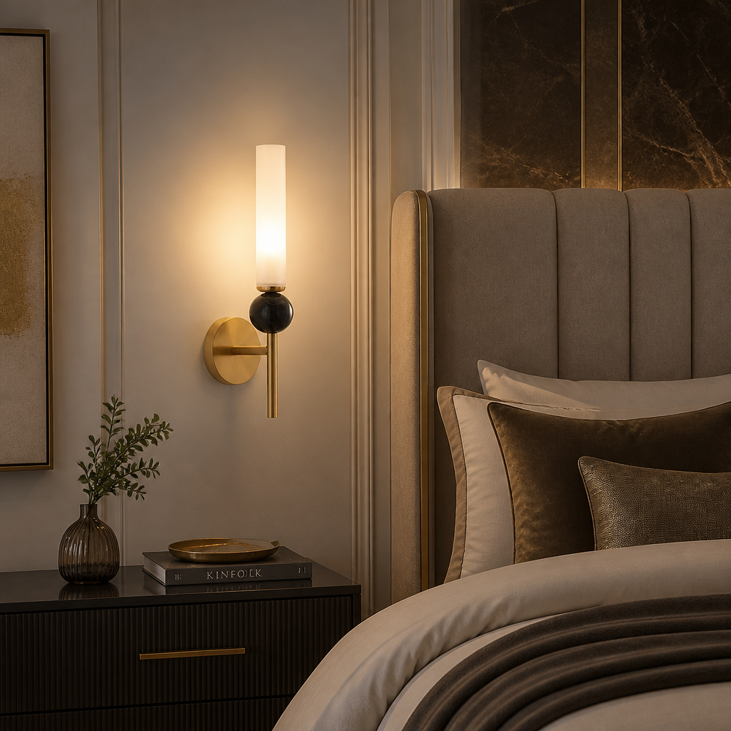 The Odyssey Marble Sconce Wall Light